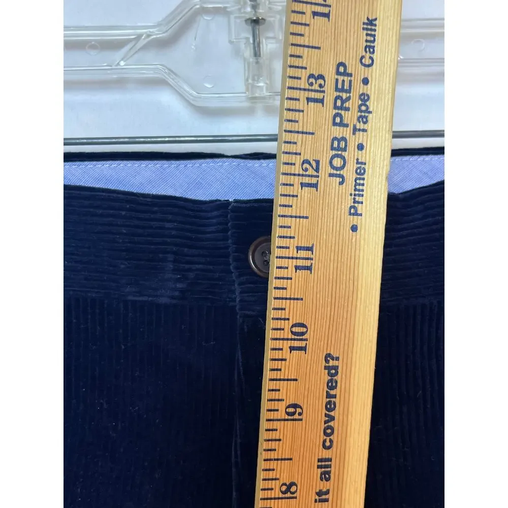 Polo by Ralph Lauren Men's Size 42 x 30 Blue Classic Fit Preppy Corduroy Pants